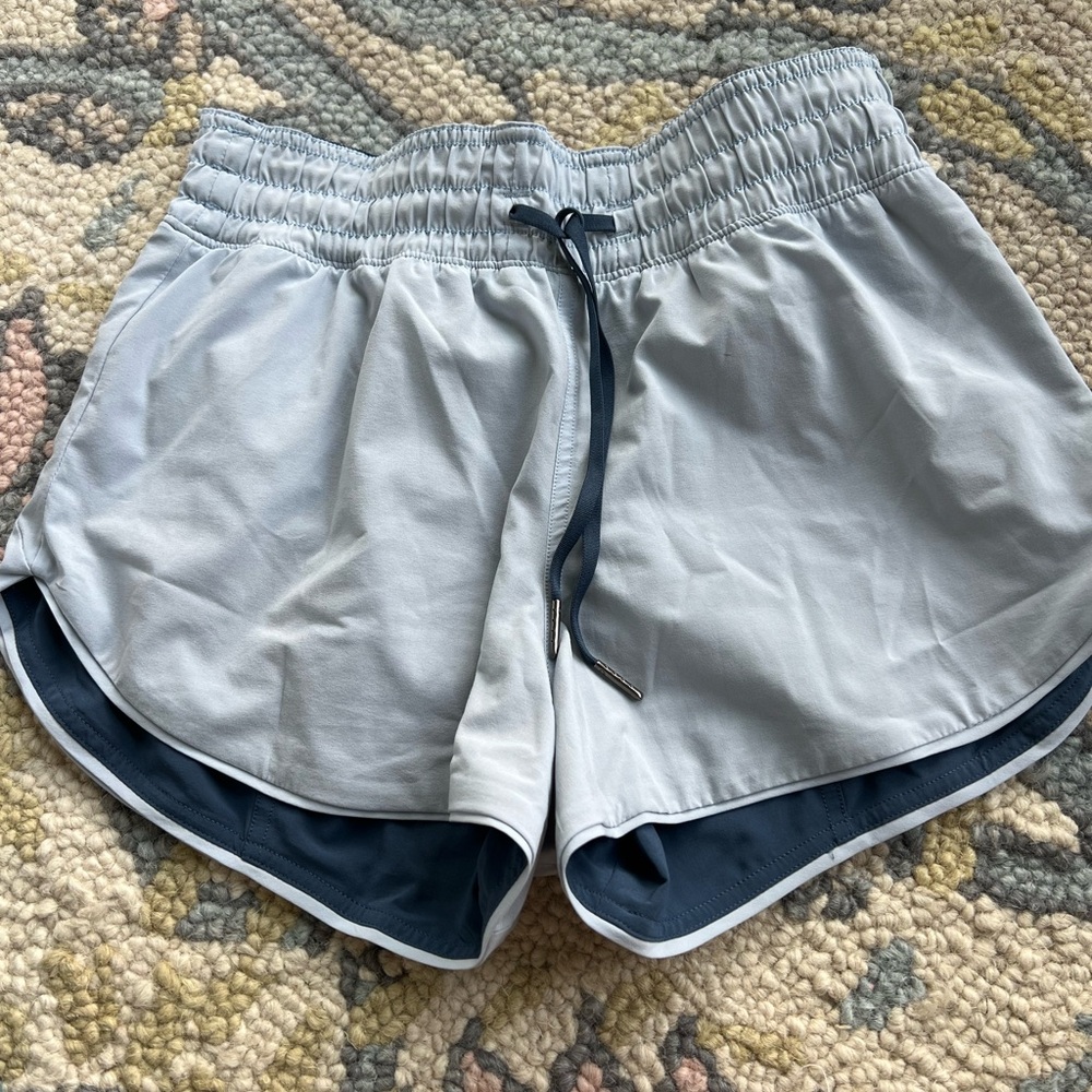 Lululemon Athletica Gray Athletic Shorts Lightweight Performance